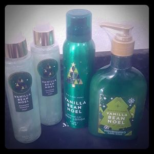 Bath and body works vanilla bean noel bundle